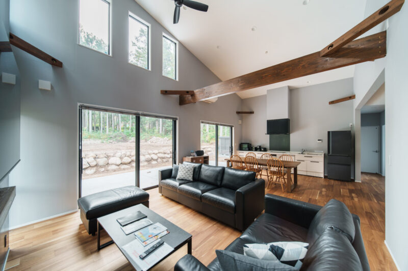 Moon Bear House, a chalet near Goryu in Hakuba.