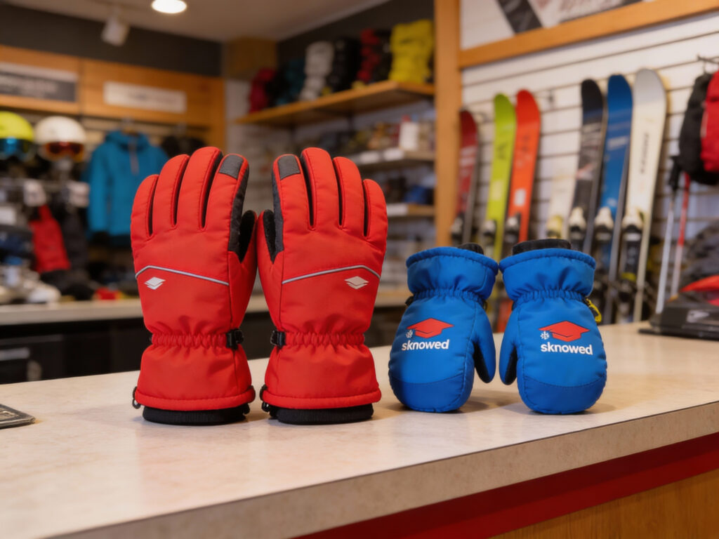 Ski gloves and mittens have pros and cons